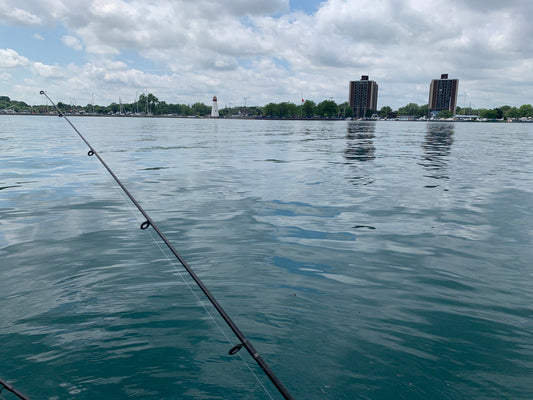 Fishing the Detroit River